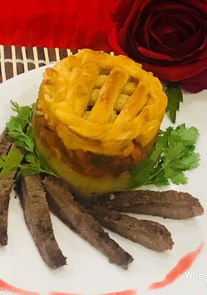 A picture of Whosayna’s Garden Shepherd Pie.