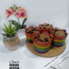 Choco Banana Muffin-レシピのメイン写真