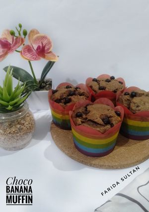 Foto resep Choco Banana Muffin