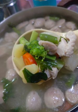 Foto resep Sayur Sop Ayam Rempah