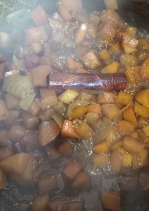 Una foto de Chutney vegano de caqui - versión 2026