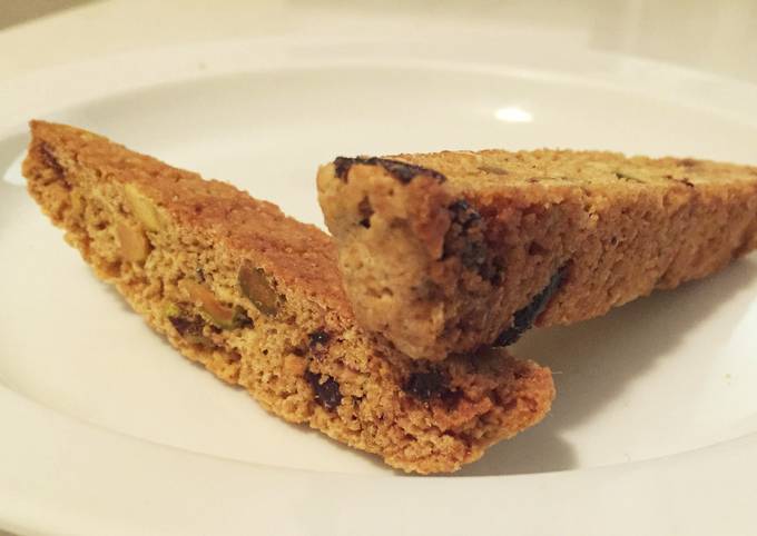 Recipe of Perfect Orange Pistachio Biscotti FUSF