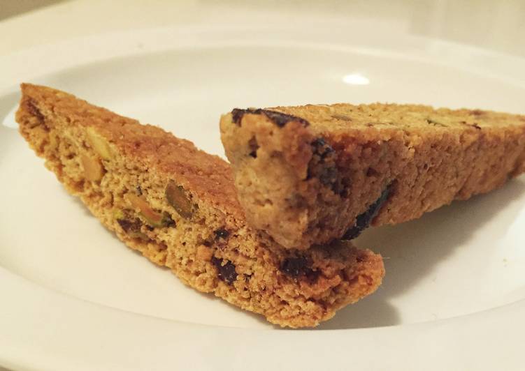 Orange Pistachio Biscotti FUSF