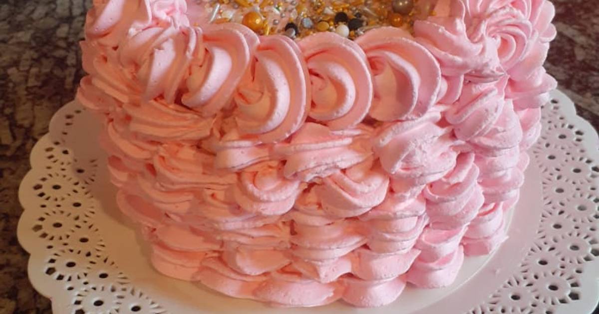 Decoración de torta Receta de Gladis Ocampo- Cookpad