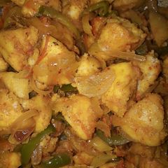 A picture of Tempering Semolina idli.