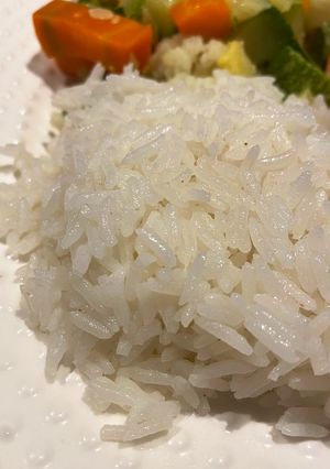Una foto de Mi arroz blanco!