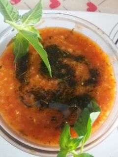 عکسی از دستور آش گوجه فرنگی