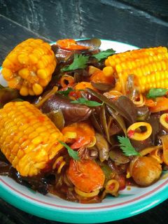 Foto resep Seafood Saus Padang