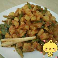 รูปของ Sambal kentang & buncis