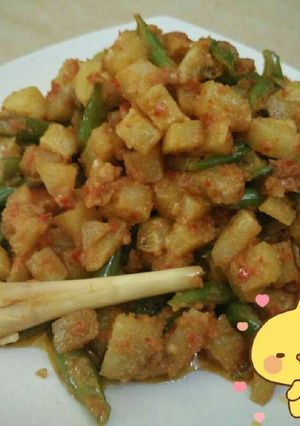Foto resep Sambal kentang & buncis
