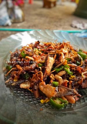 Foto resep Oseng pindang ale lombok ijo