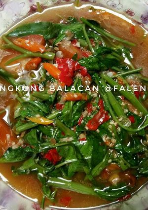 Foto resep Kangkung balacan