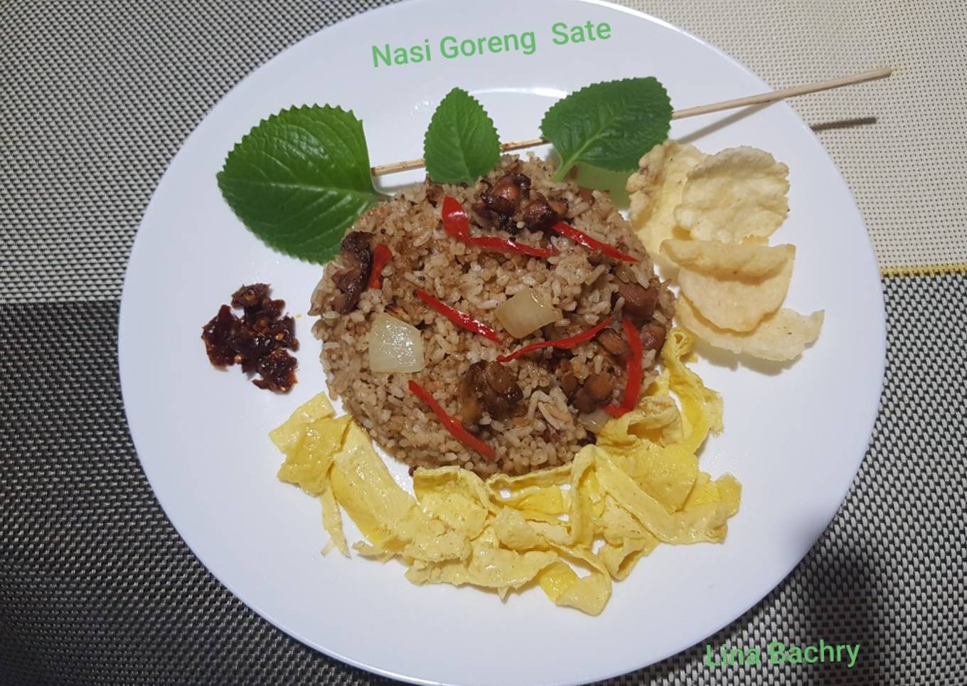 Nasi Goreng Sate