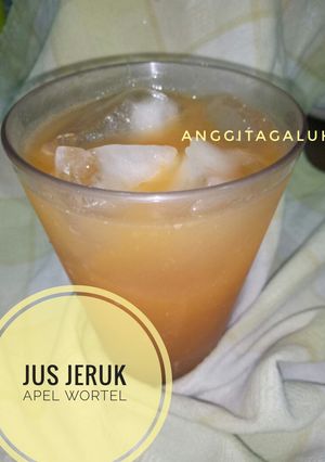 Foto resep Jus Jeruk Apel Wortel