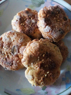 Una foto de Galletas de maíz y muesli