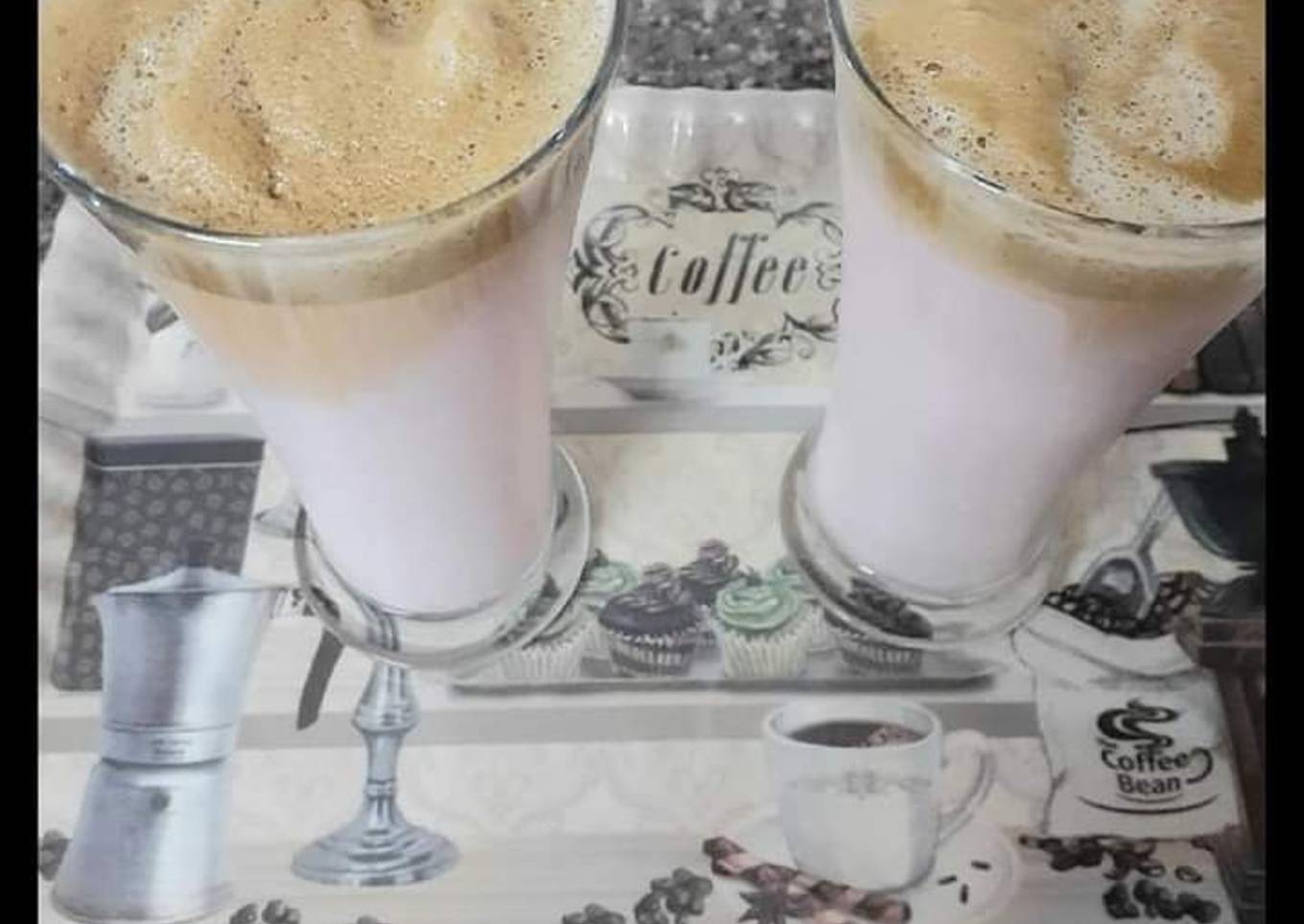 Dalgona coffee