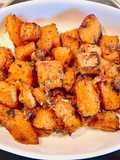 Calabaza asada con miel y zaatar