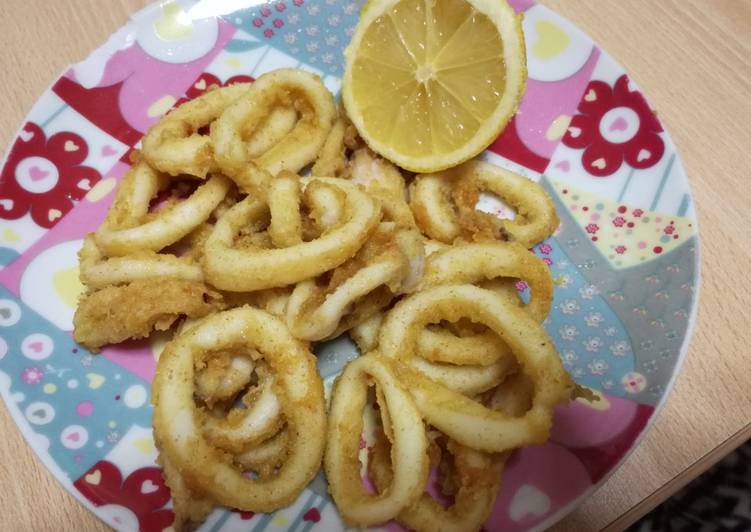 Calamares a la romana con rebozado diferente