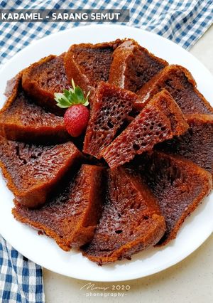 Foto resep Bolu karamel - sarang semut
