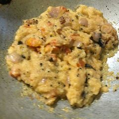 A picture of Suji upma.