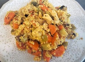 Foto principal de Mijo con pollo y verduras