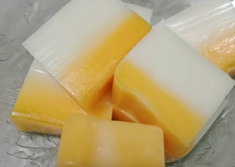 Bagaimana Menyiapkan Puding susu orange, Lezat Sekali