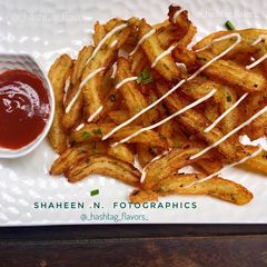 A picture of Crispy Potato Churros.