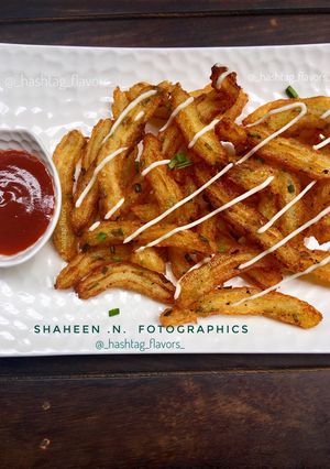 A picture of Crispy Potato Churros.
