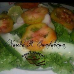 A picture of Hadin salad.