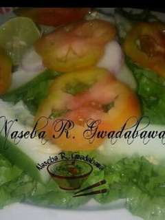 A picture of Hadin salad.