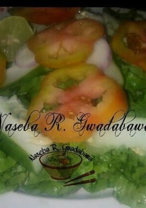 A picture of Hadin salad.