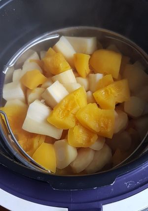 Une photo de Purée panais potiron au cookeo
