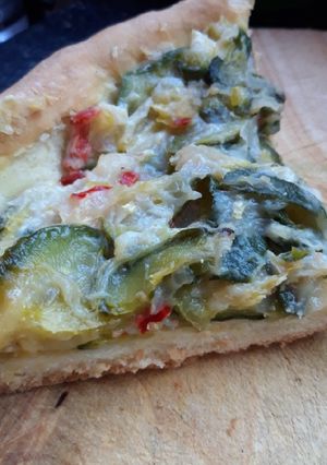 Una foto de Tarta de zapallitos (veggie)