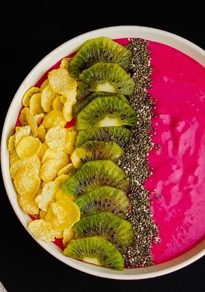 A picture of Beet Banana Smoothie.