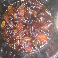 A picture of Tomato dates chutney.