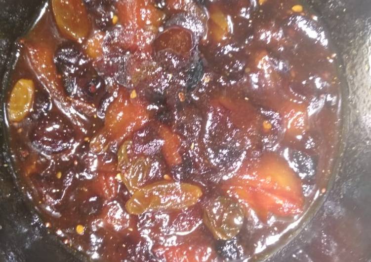 Easiest Way to Make Super Quick Homemade Tomato dates chutney