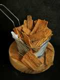 Gedebog Pisang Crispy (Banana Stem Fritters)