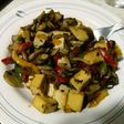 Tofu con mix de setas