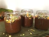 Chocolate avocado pudding