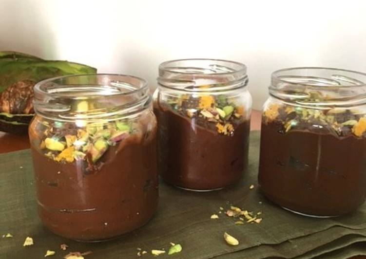 Easiest Way to Make Super Quick Homemade Chocolate avocado pudding