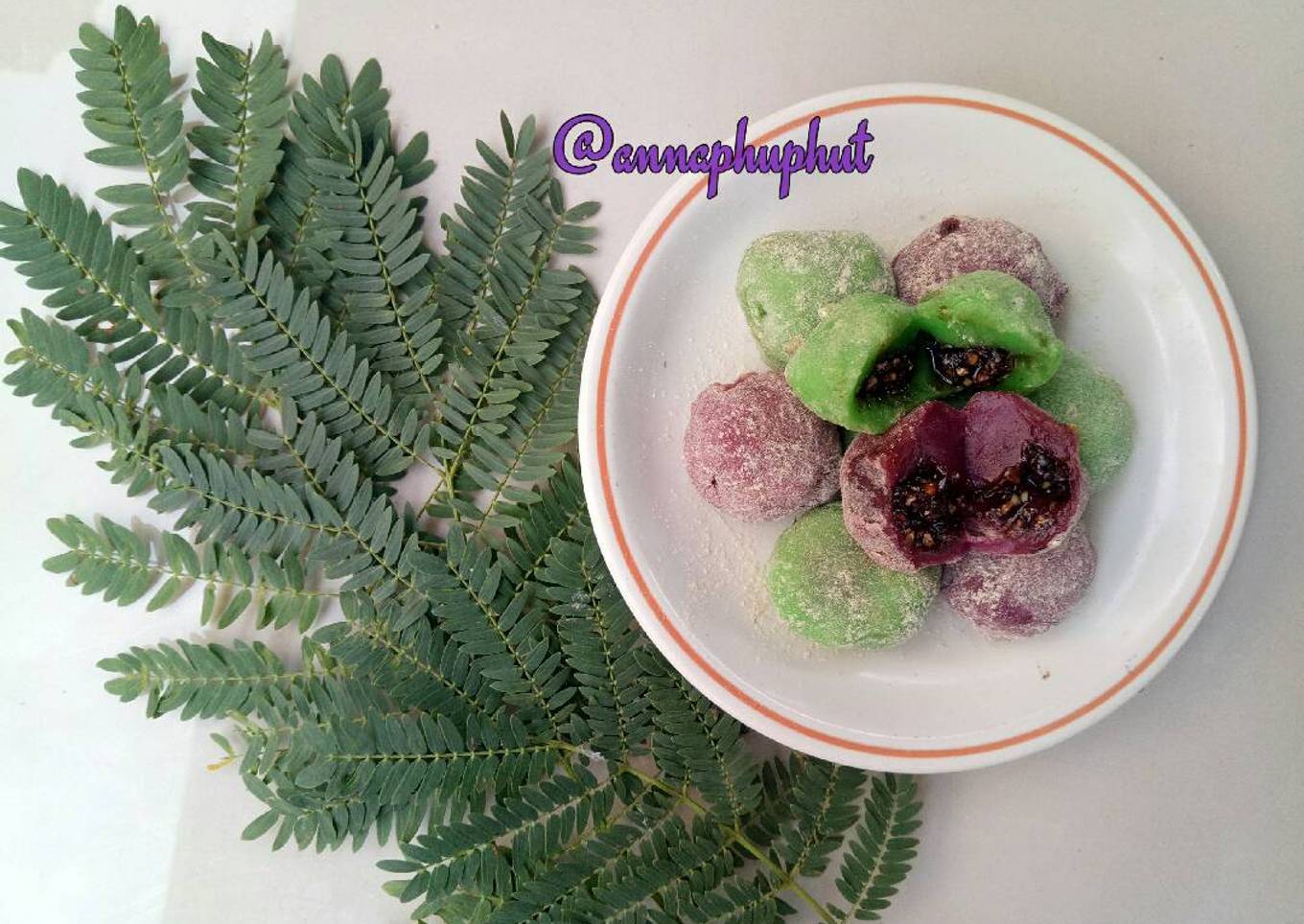 Resep Mochi kacang coklat
