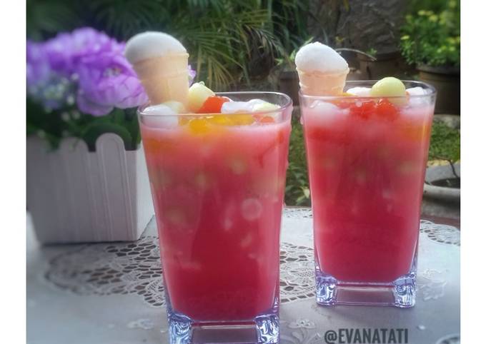 Resep Sop Buah Es Buah Campur Oleh Evana Tati Cookpad