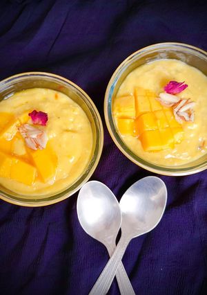 A picture of Mango rabdi.