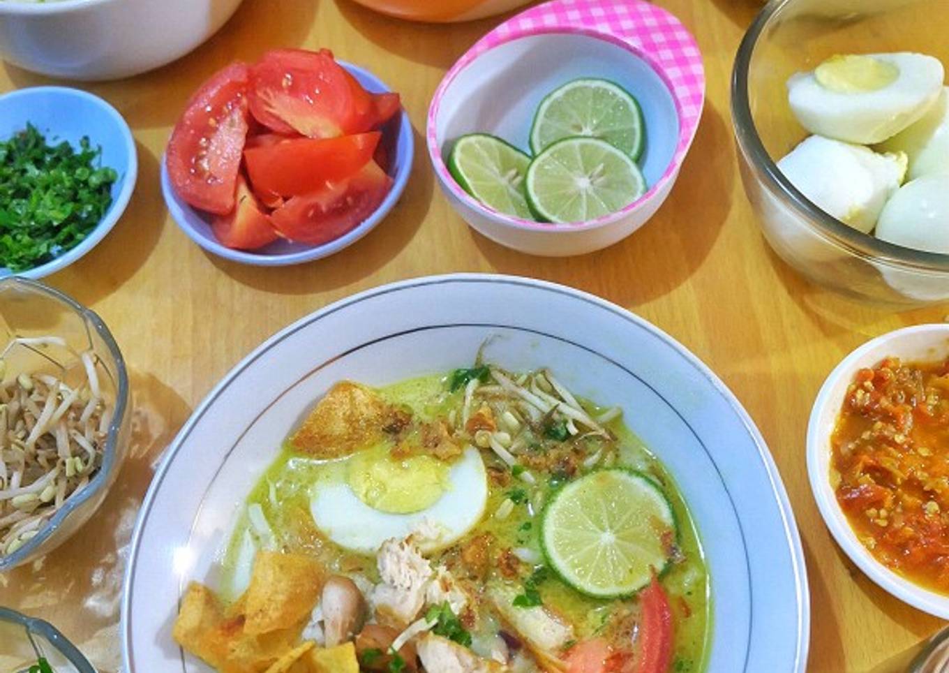 Soto Ayam Blitar Kuah Santan