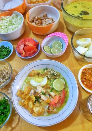 Foto resep Soto Ayam Blitar Kuah Santan