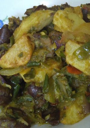 Foto resep Hati ampela cabe hijau