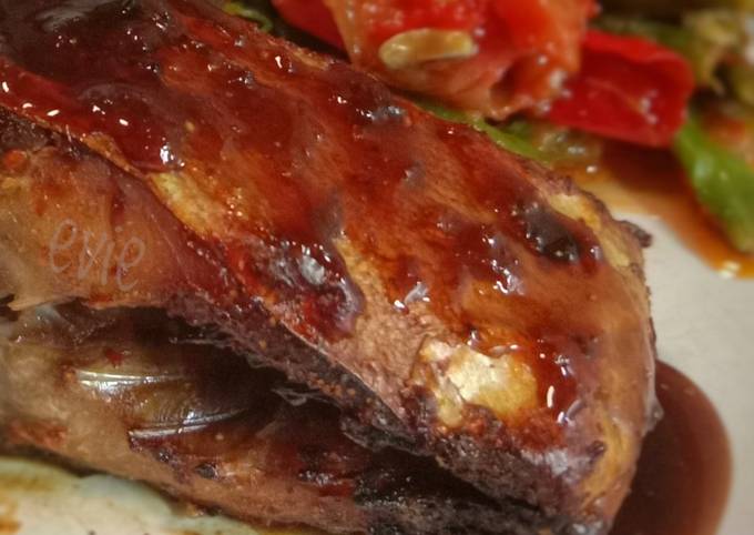 Cara Gampang Membuat Honey soy glazed trakulu, Lezat