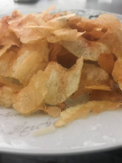Una foto de Patatas chip caseras