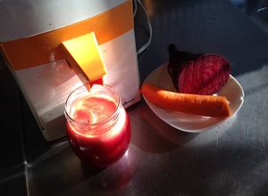 Una foto de Jugo vampiro con toronja