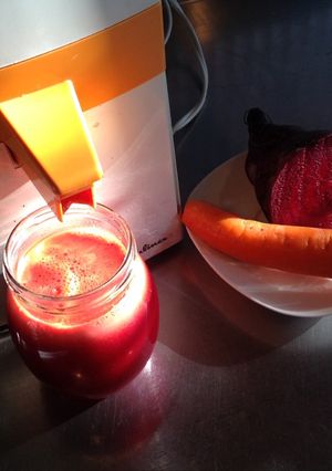Una foto de Jugo vampiro con toronja